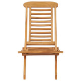 Folding Garden Chair 50X90X69 Cm Solid Wood Teak