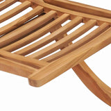 Folding Garden Chair 50X90X69 Cm Solid Wood Teak