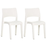 Garden Chairs 2 Pcs Polypropylene