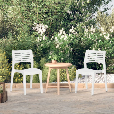 Garden Chairs 2 Pcs Polypropylene