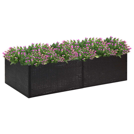 Garden Planter Poly Rattan