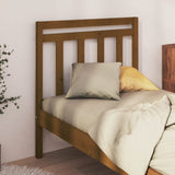 Bed Headboard 96X4X100 Cm Solid Wood Pine