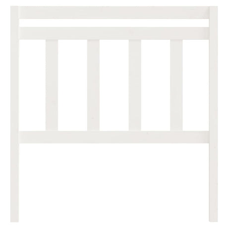 Bed Headboard 96X4X100 Cm Solid Wood Pine