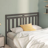 Bed Headboard 96X4X100 Cm Solid Wood Pine