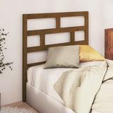 Bed Headboard 96X4X100 Cm Solid Wood Pine