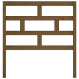 Bed Headboard 96X4X100 Cm Solid Wood Pine