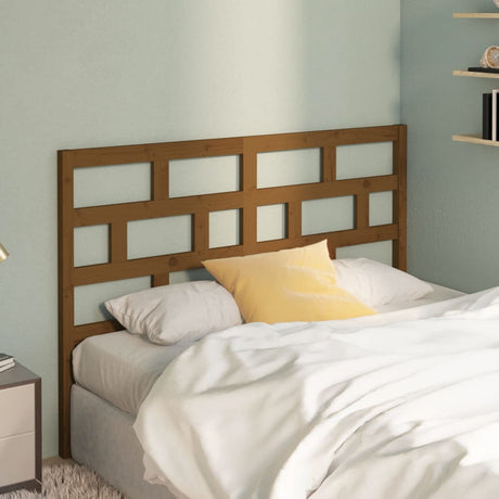 Bed Headboard 96X4X100 Cm Solid Wood Pine