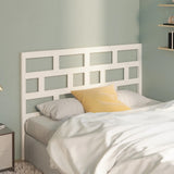 Bed Headboard 96X4X100 Cm Solid Wood Pine