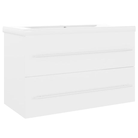 Sink Cabinet With Built-In Basin Engineered Wood