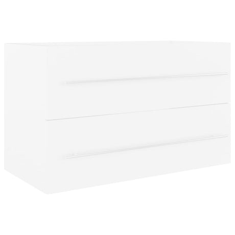 Sink Cabinet With Built-In Basin Engineered Wood