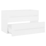 Sink Cabinet With Built-In Basin Engineered Wood