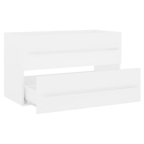 Sink Cabinet With Built-In Basin Engineered Wood