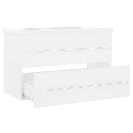 Sink Cabinet With Built-In Basin Engineered Wood