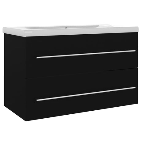 Sink Cabinet With Built-In Basin Engineered Wood