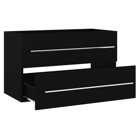 Sink Cabinet With Built-In Basin Engineered Wood