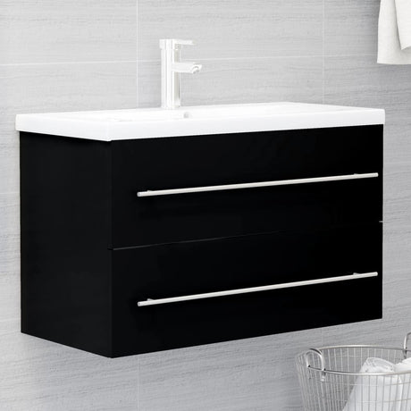 Sink Cabinet With Built-In Basin Engineered Wood