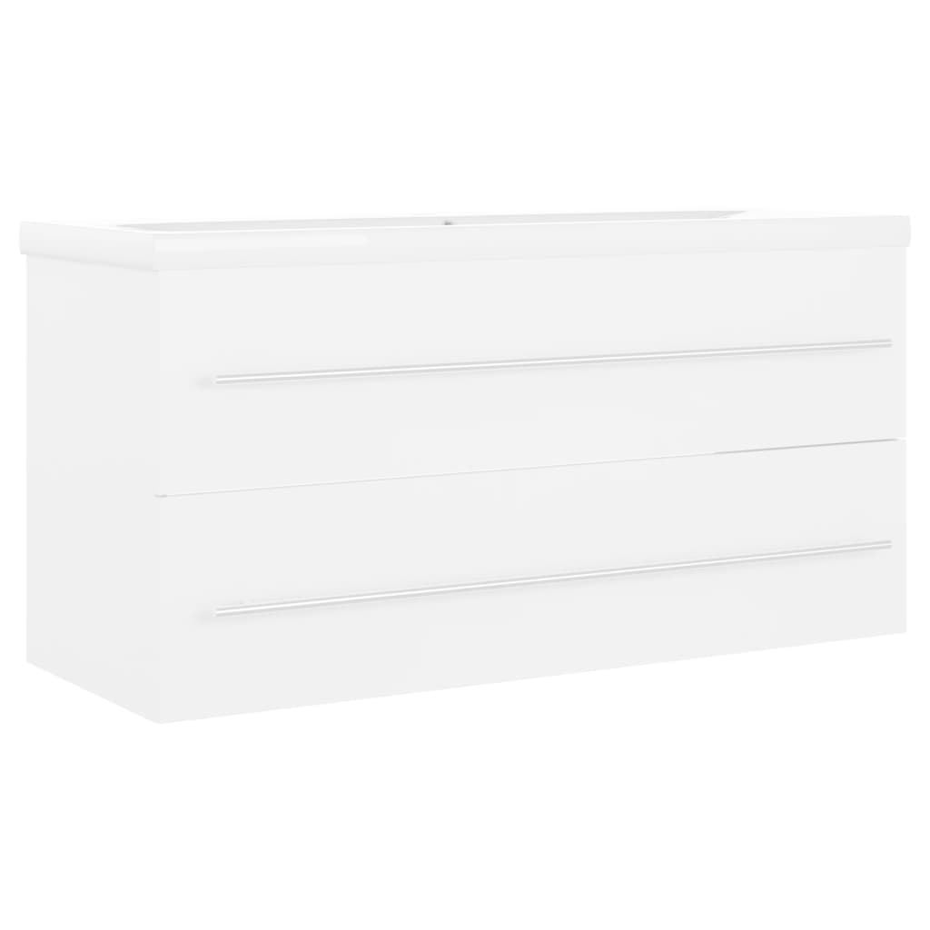 Sink Cabinet With Built-In Basin Engineered Wood