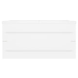 Sink Cabinet With Built-In Basin Engineered Wood
