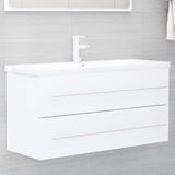 Sink Cabinet With Built-In Basin Engineered Wood