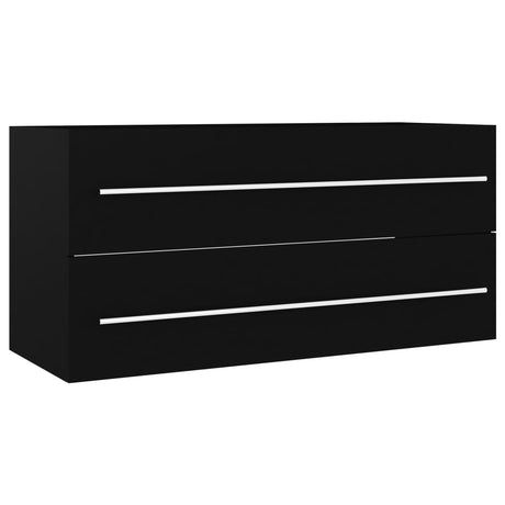 Sink Cabinet With Built-In Basin Engineered Wood
