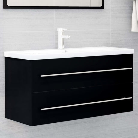 Sink Cabinet With Built-In Basin Engineered Wood