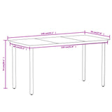 5 Piece Garden Dining Set
