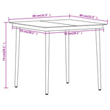 3 Piece Garden Dining Set