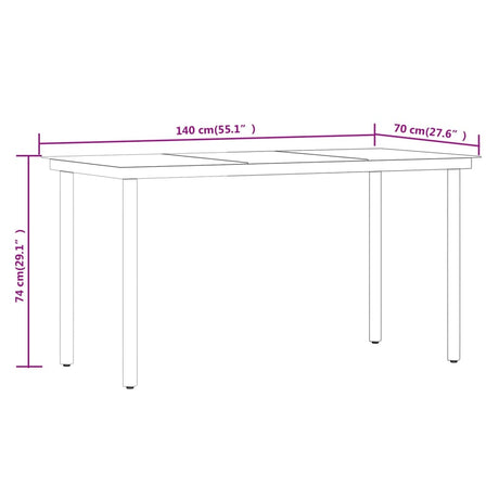 5 Piece Outdoor Dining Set