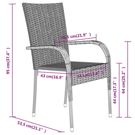 5 Piece Garden Dining Set