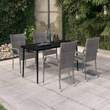 5 Piece Garden Dining Set