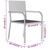 5 Piece Garden Dining Set