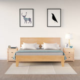 Bedside Cabinet 50X35X61.5 Cm Solid Wood Pine