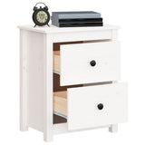 Bedside Cabinet 50X35X61.5 Cm Solid Wood Pine