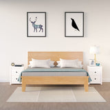 Bedside Cabinet 50X35X61.5 Cm Solid Wood Pine