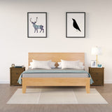 Bedside Cabinet 50X35X61.5 Cm Solid Wood Pine