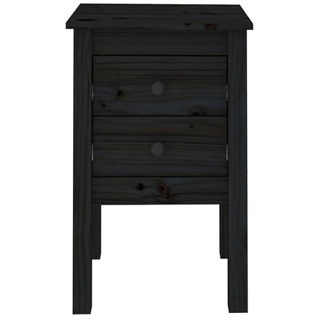 Bedside Cabinet 40X35X61.5 Cm Solid Wood Pine