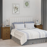 Bedside Cabinet 40X35X61.5 Cm Solid Wood Pine