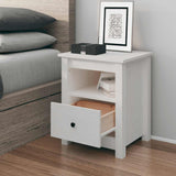 Bedside Cabinets 2 Pcs 40X35X49 Cm Solid Wood Pine