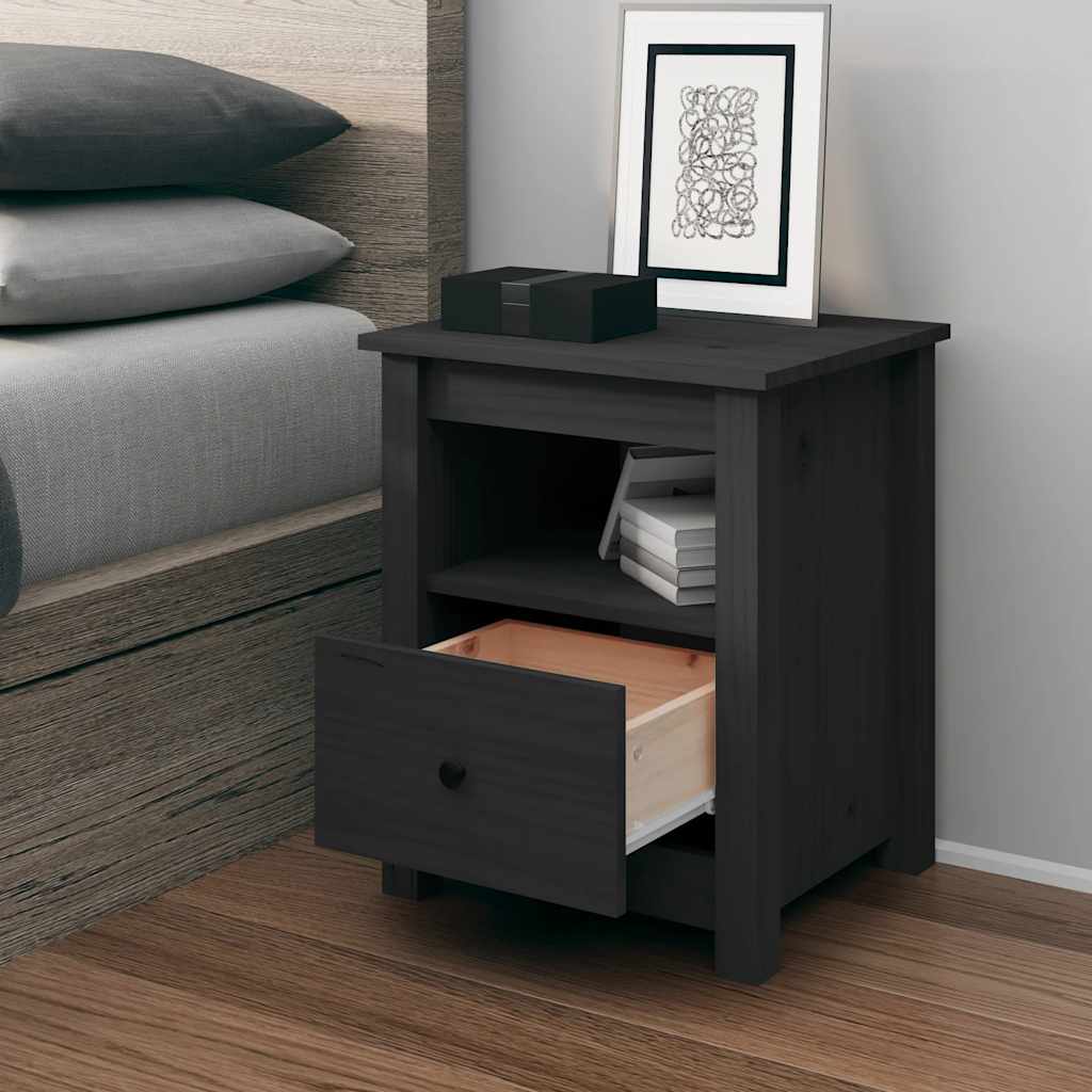 Bedside Cabinets 2 Pcs 40X35X49 Cm Solid Wood Pine