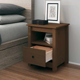 Bedside Cabinets 2 Pcs 40X35X49 Cm Solid Wood Pine