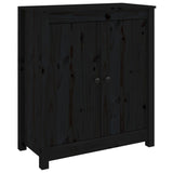 Sideboard 70X35X80 Cm Solid Wood Pine