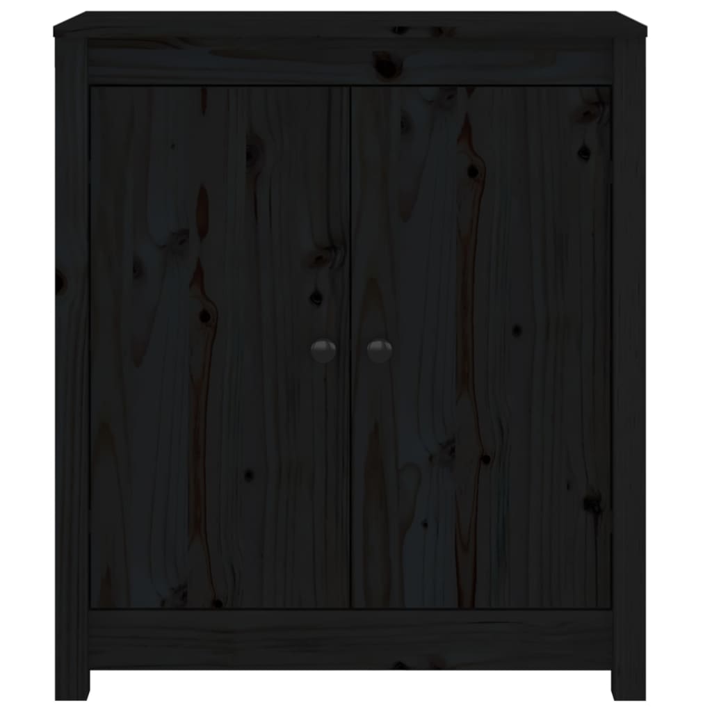 Sideboard 70X35X80 Cm Solid Wood Pine