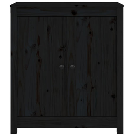 Sideboard 70X35X80 Cm Solid Wood Pine