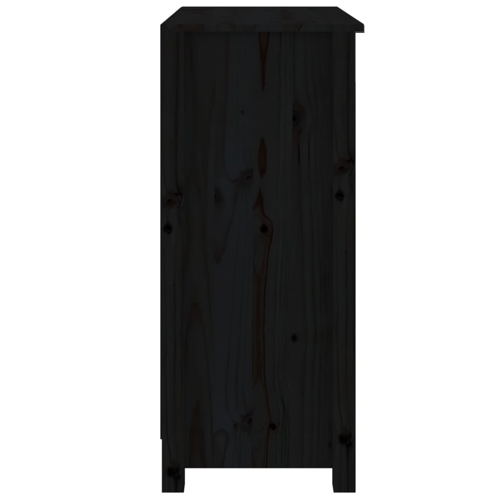 Sideboard 70X35X80 Cm Solid Wood Pine