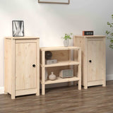 Sideboard 70X35X80 Cm Solid Wood Pine