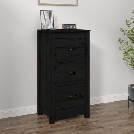 Sideboard 70X35X80 Cm Solid Wood Pine