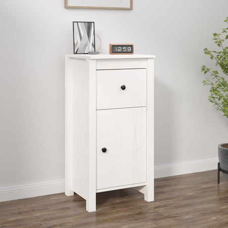Sideboard 70X35X80 Cm Solid Wood Pine