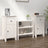 Sideboard 70X35X80 Cm Solid Wood Pine