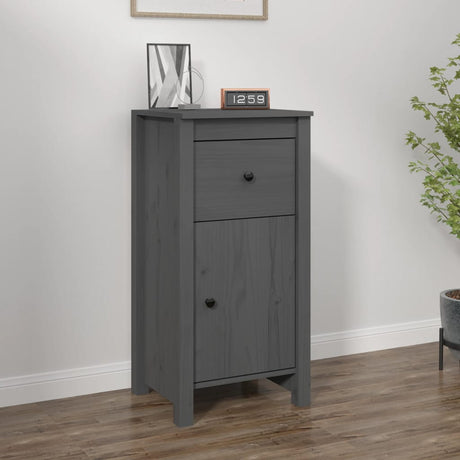 Sideboard 70X35X80 Cm Solid Wood Pine