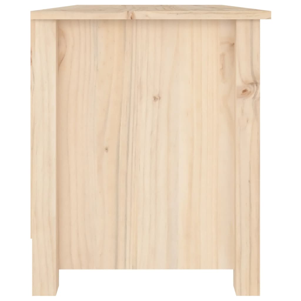 Shoe Bench 70X38X45.5 Cm Solid Wood Pine